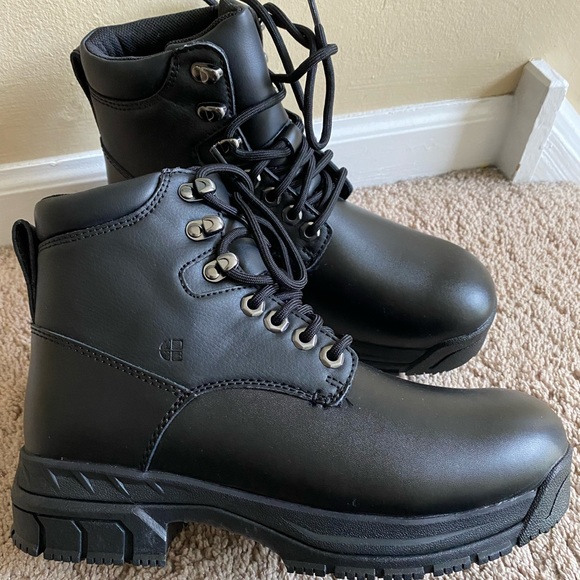 Womens work boots shoes size 8-shoes for crews-august - Picture 1 of 7